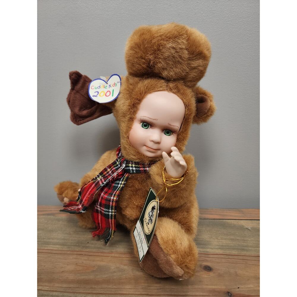 Vintage Cuddle Kids 2001 Morris Moose